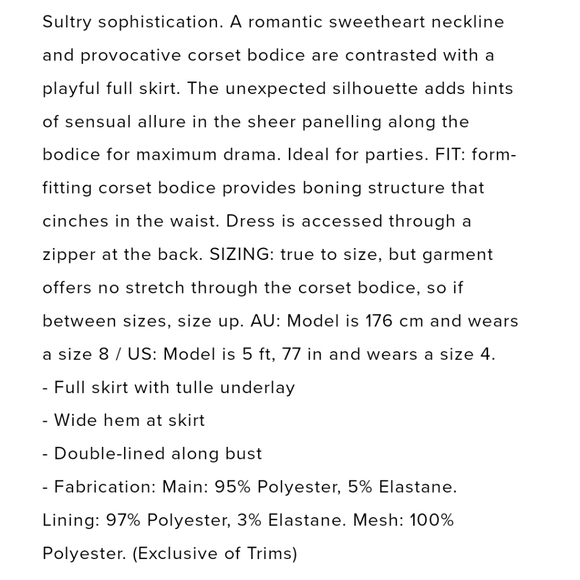 NWT Bardot blue mini dress - Picture 10 of 10